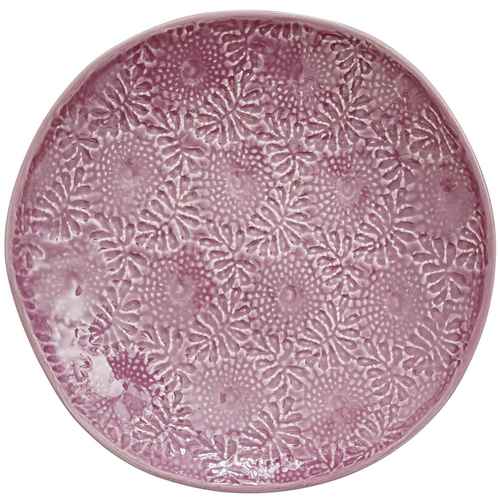 Rice Keramik  Tallerken Embossed  Stoneware Side Plate i Bl 