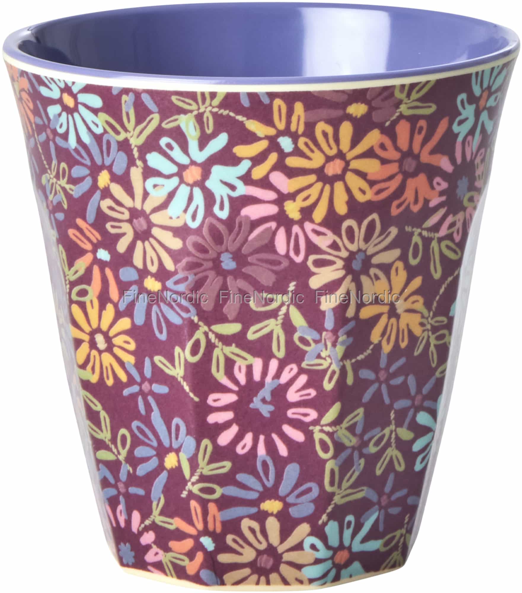 Rice Melamin Kop Wild Vintage Flower Medium