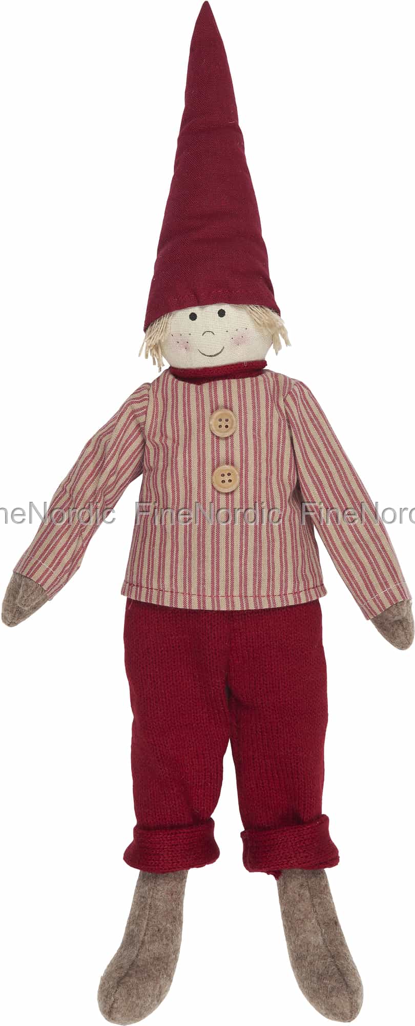 Ib Laursen Weihnachtssterne Aus Stoff - 5er Set Für Festliche Deko