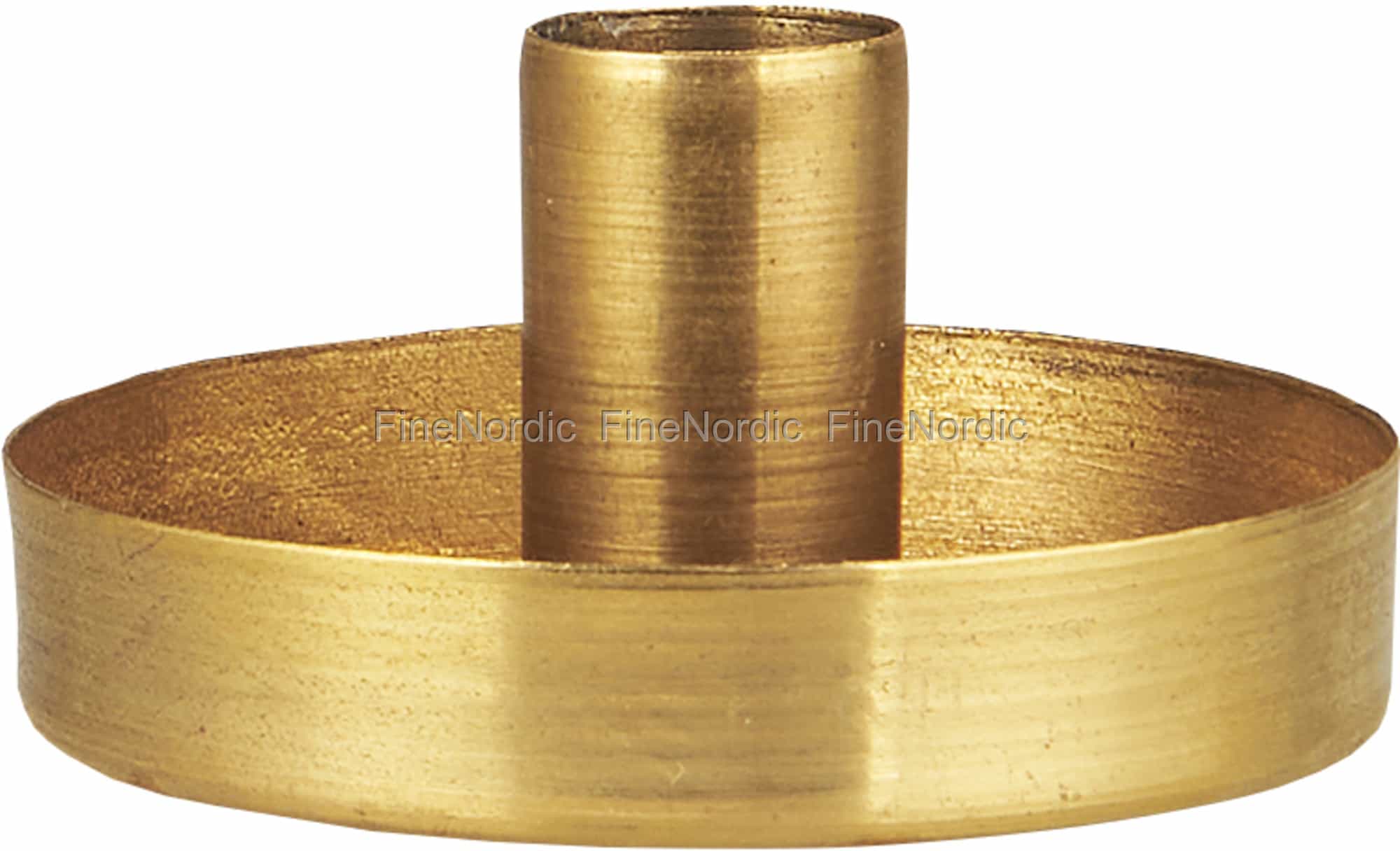 IB Laursen Lysestage - Lys Koglestage Sølv Metal til 1,3cm Lys