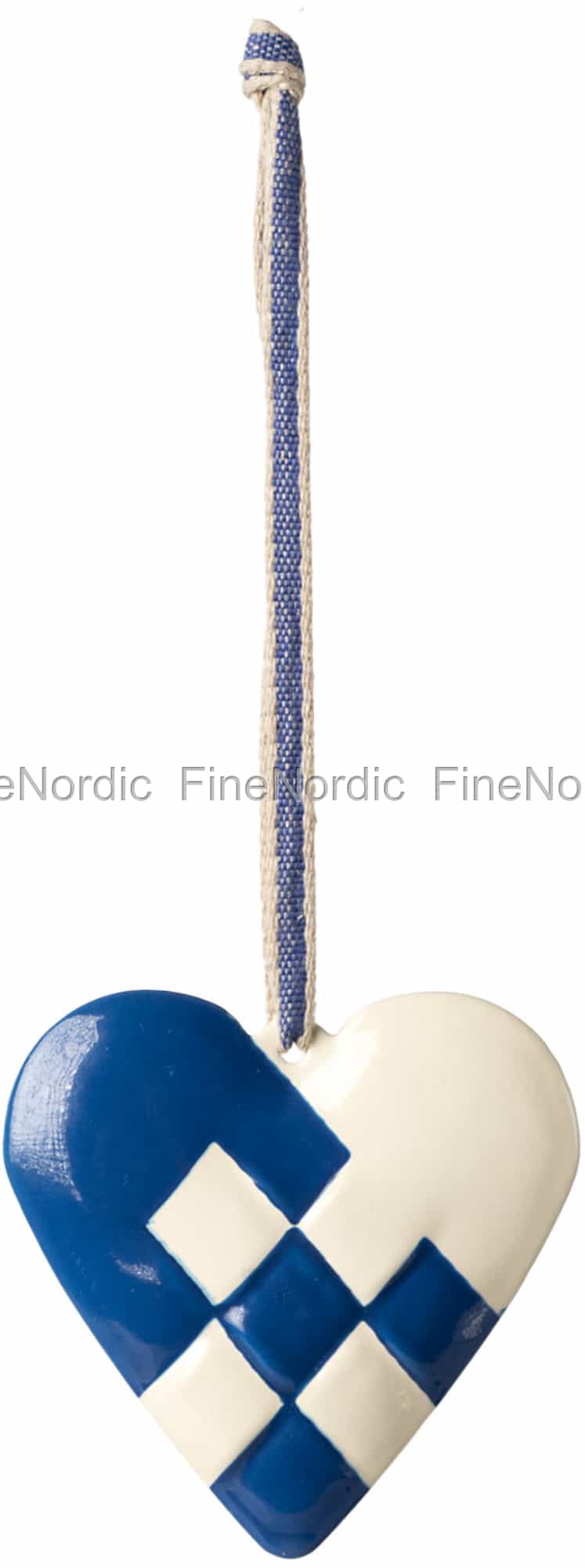 Maileg Julepynt - Metal Ornament Kringle i Rød